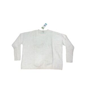 Women's Size XL Legendary Outfitters Soft Cozy Pullover Sweater Cream Oatmeal